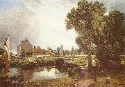 John Constable Schleuse und Muhle in Dedham oil painting artist